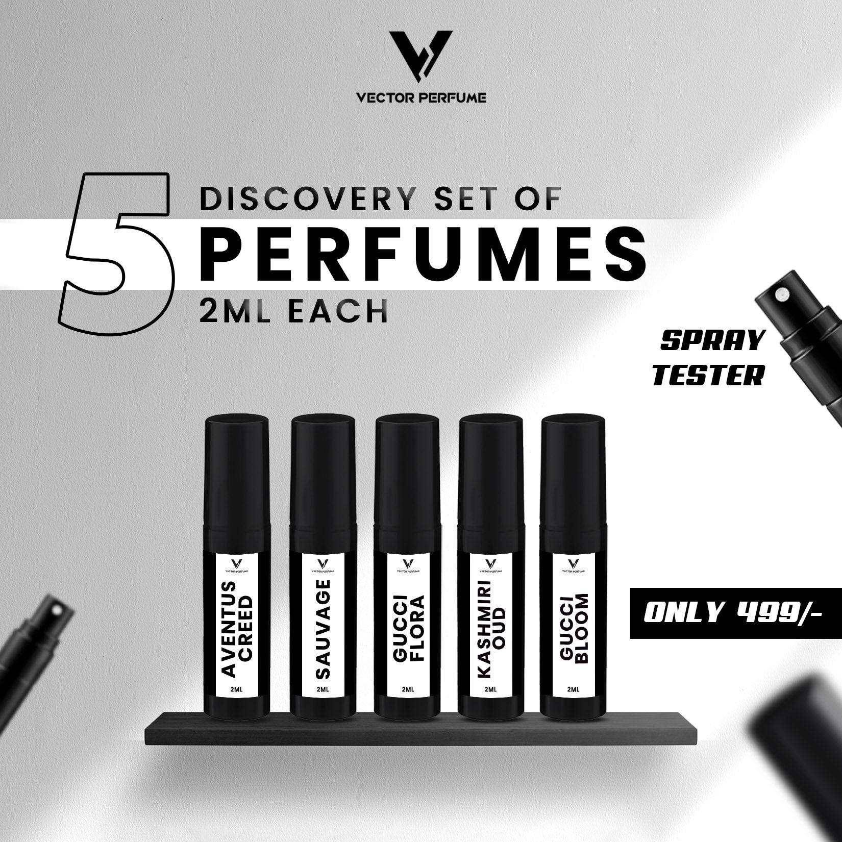 2ml Spray Testers Gift Box 5 X 2ml Best Seller Perfume Testers For M 2ml-spray-testers-gift-box-5-x-2ml-best-seller-perfume-testers-for-m