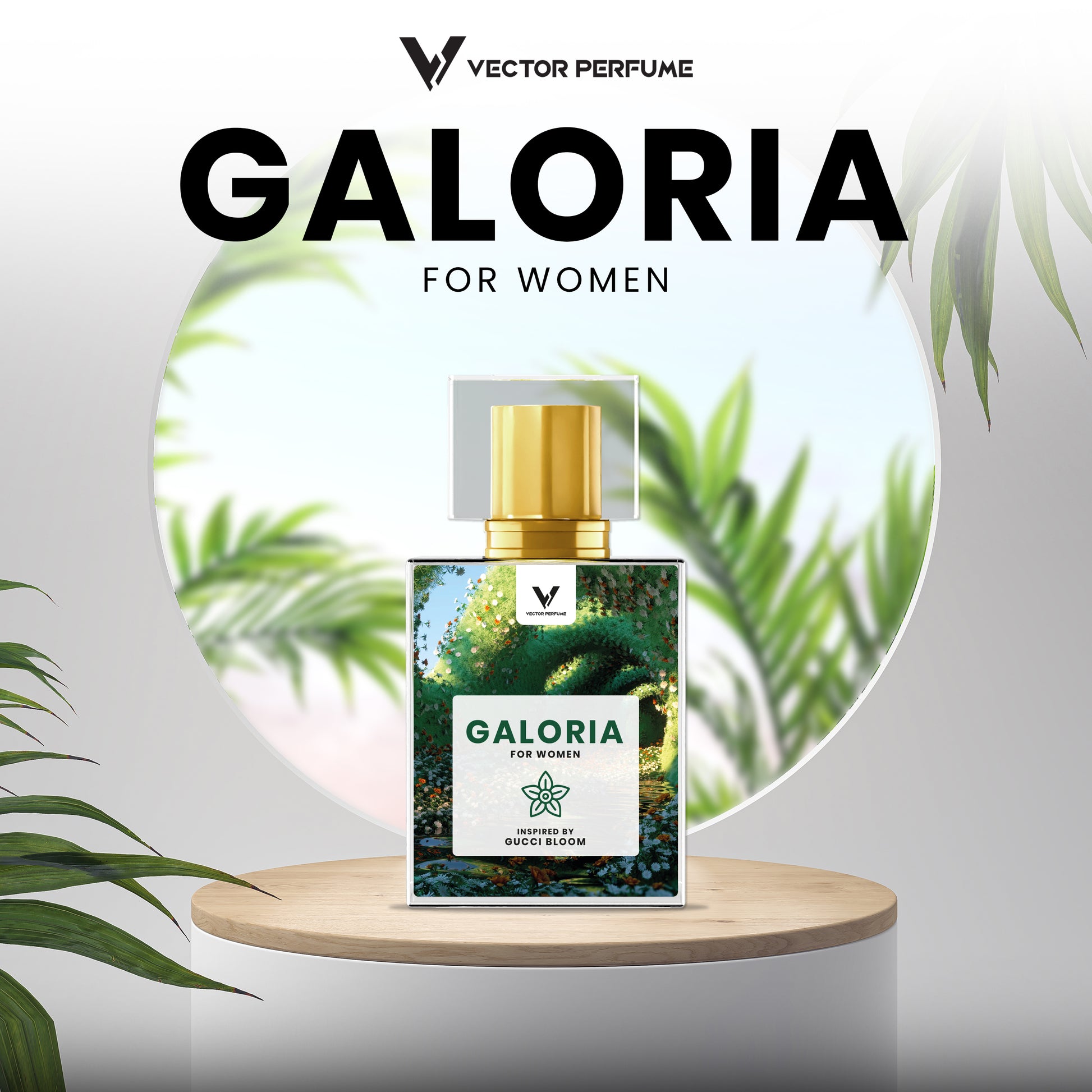 Galoria Inspired By Gucci Bloom VECTOR Galoria Inspired By Gucci Bloom VECTOR